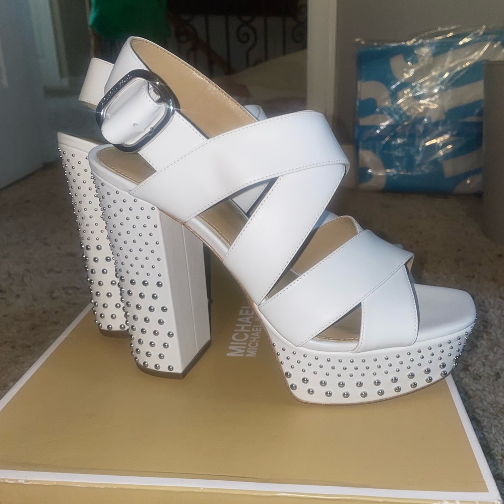 Michael by Michael Kors mila platform heels